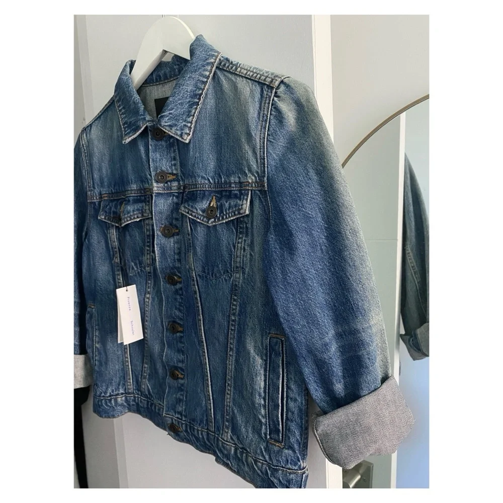 Proenza Schouler PS J denim jacket NWT size Small - Picture 6 of 10